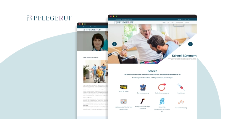 Pflegeruf SaaS-Plattform – Softwareentwicklung durch CodeHütte GmbH